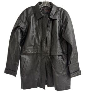 Phase Two Leather Jacket Size M